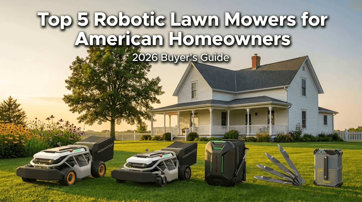 Top 5 Robotic Lawn Mowers for American Homeowners (2026 Buyer's Guide)