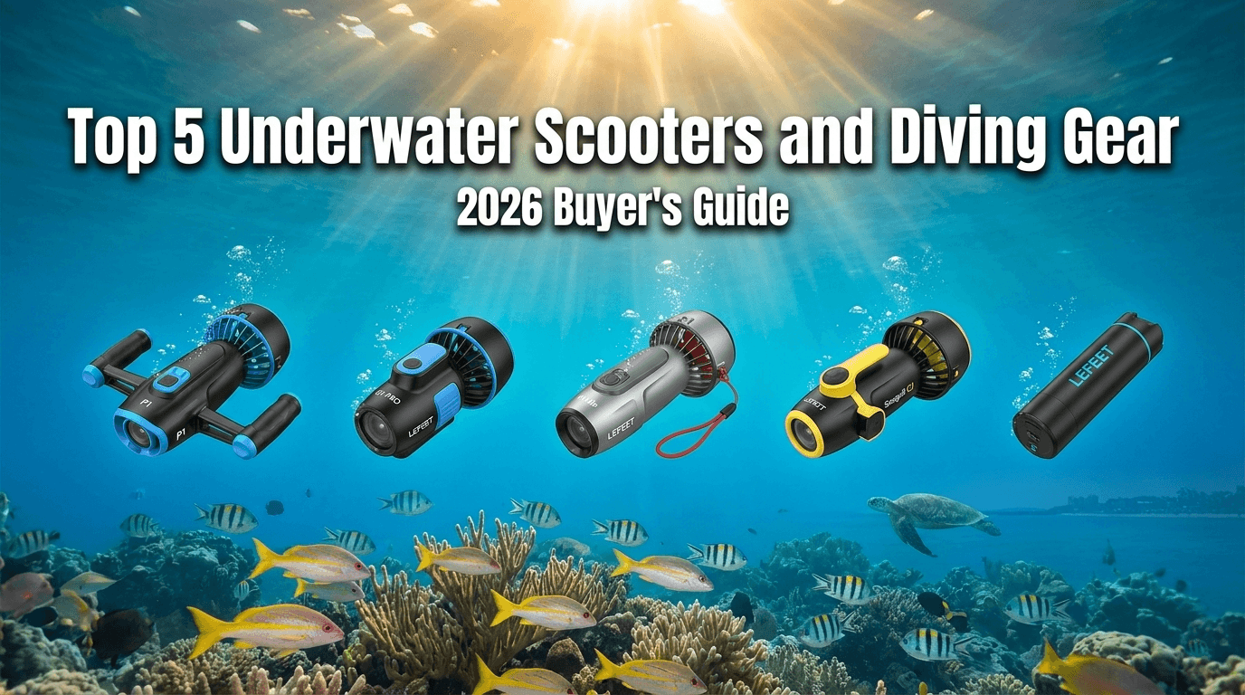 Top 5 Underwater Scooters and Diving Gear (2026): The Gear That Actually Changes Your Dive