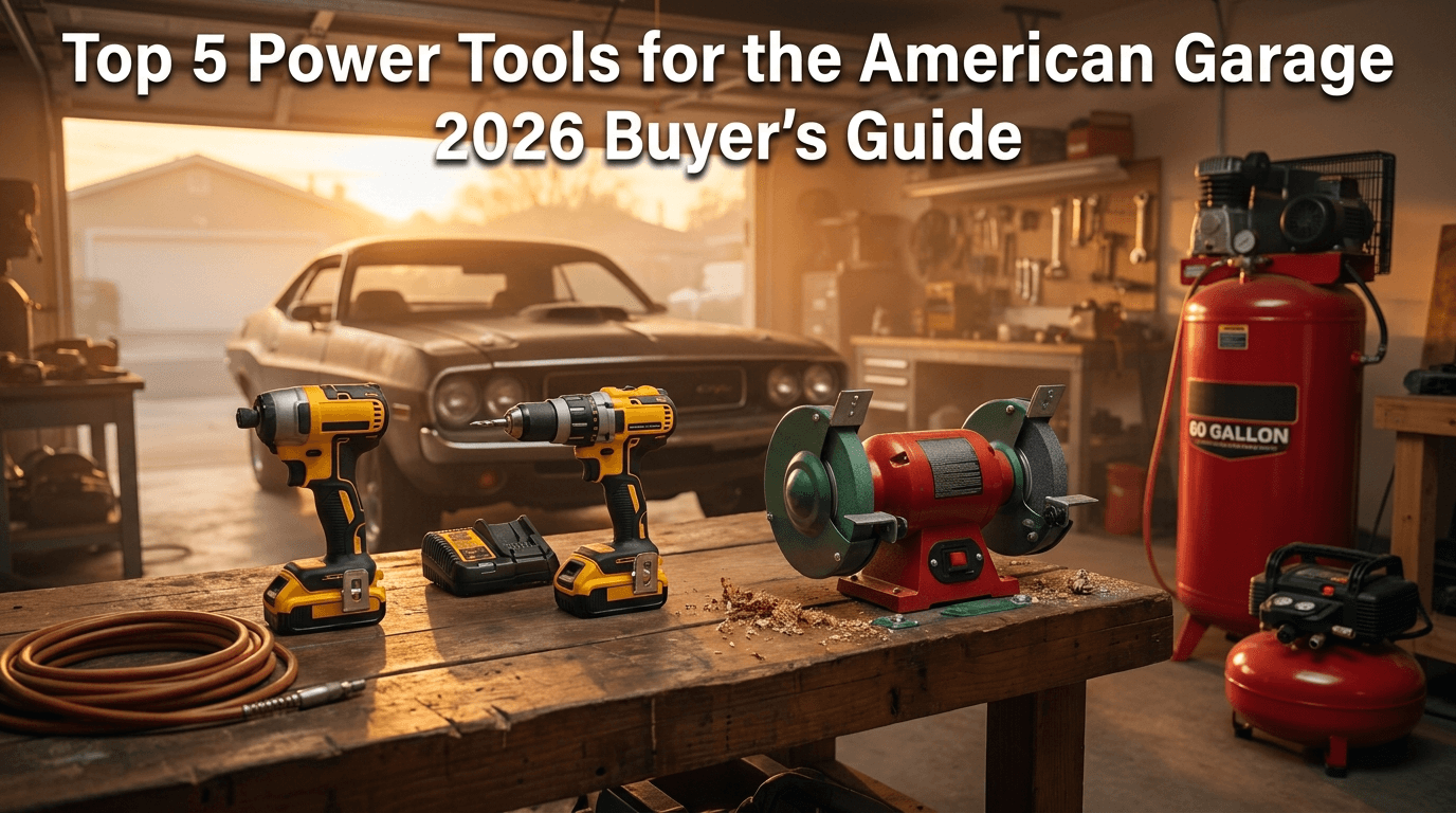 Top 5 Power Tools for the American Garage (2026 Buyer's Guide)