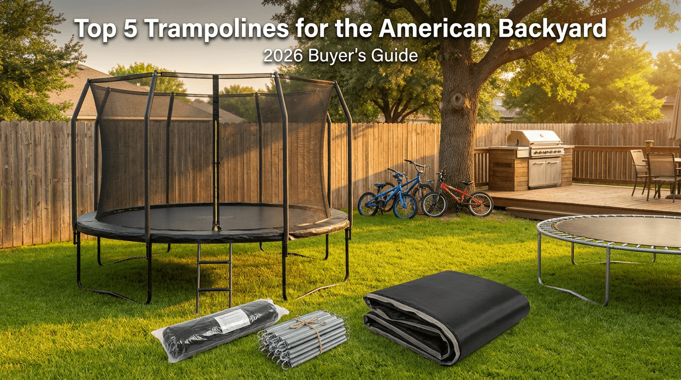 Top 5 Trampolines for the American Backyard (2026 Buyer's Guide)