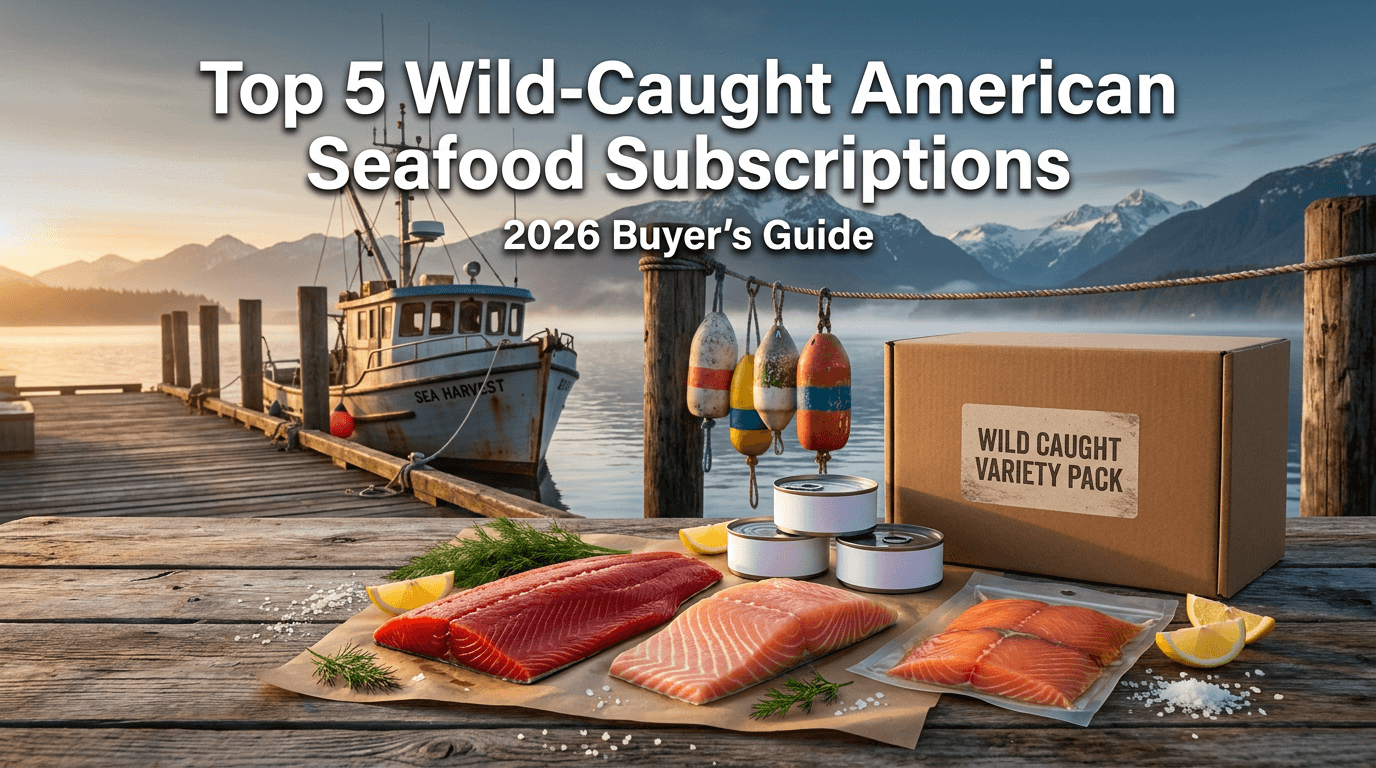 Top 5 Wild-Caught American Seafood Subscriptions (2026 Buyer's Guide)