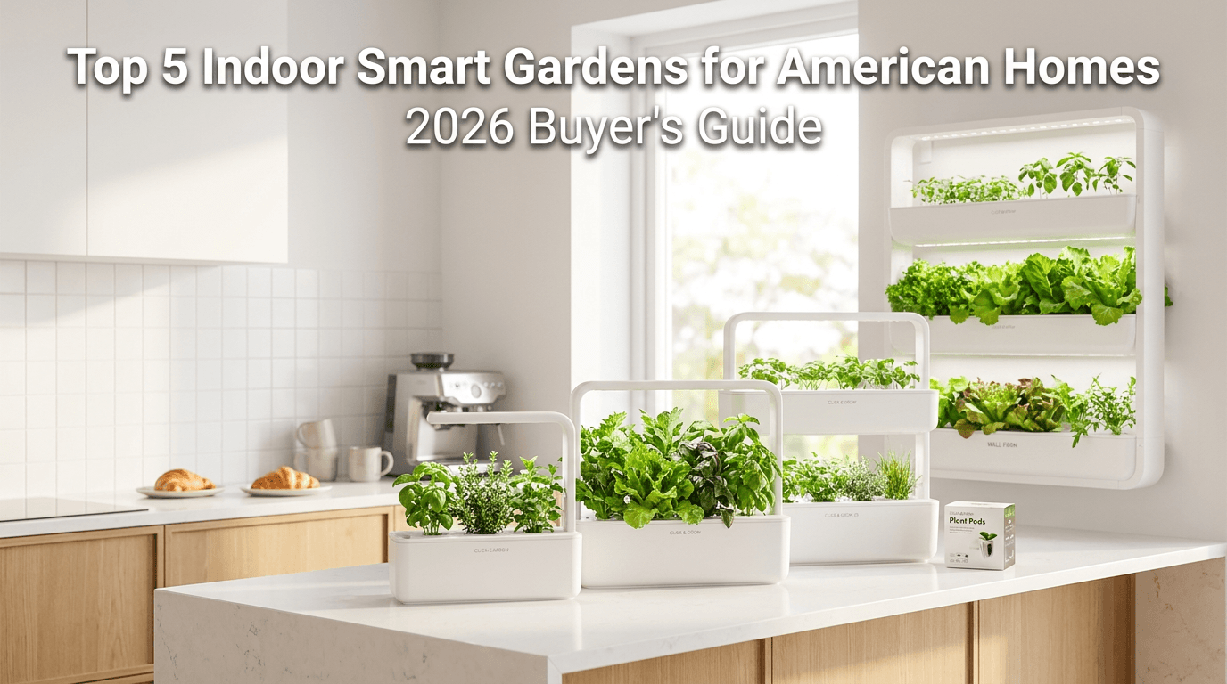 Top 5 Indoor Smart Gardens for American Homes (2026 Buyer's Guide)