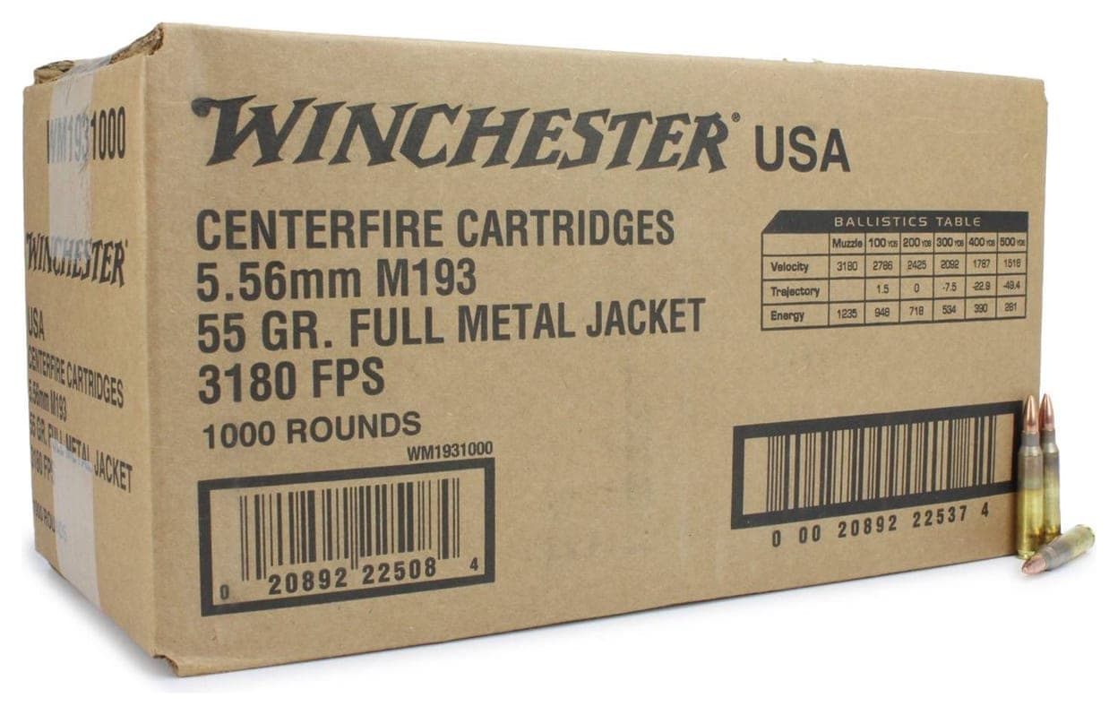 Winchester USA 5.56 M193 Bulk (1,000 Rounds): The Smart Way to Stock the AR-15