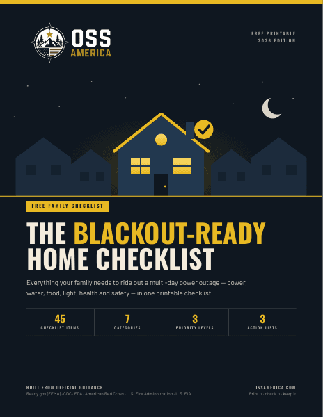 The Blackout-Ready Home Checklist cover