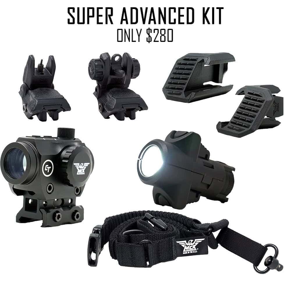 CAA MCK Super Advanced Accessory Kit with Micro Red Dot