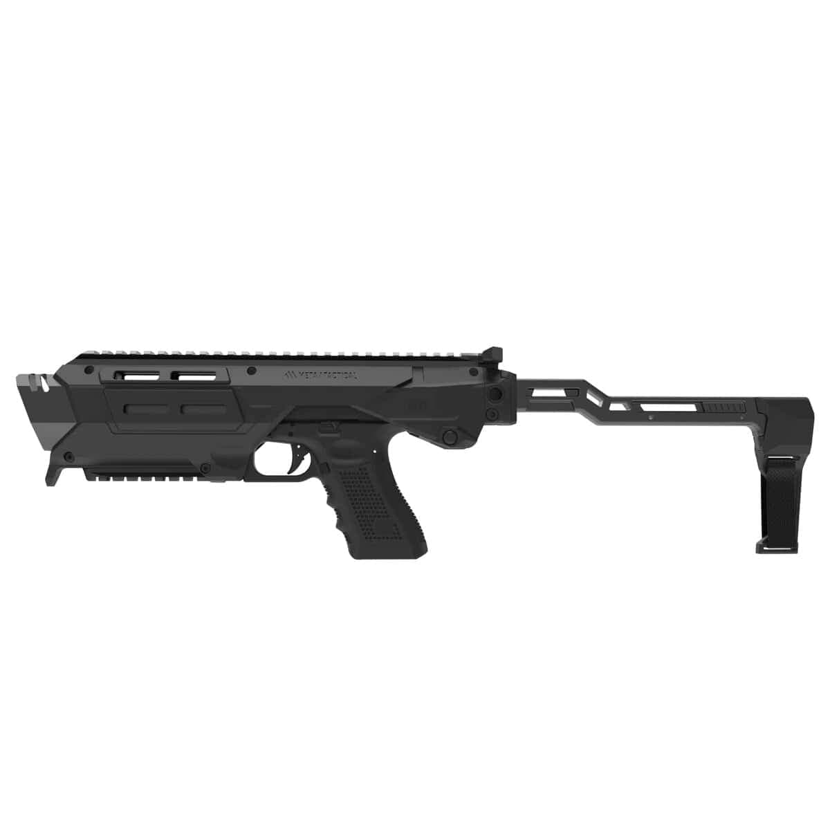 Meta Tactical MX-1 in Black, left side