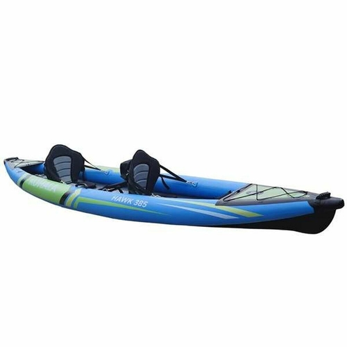 Inflatable Canoe Kayak Hybrid Drop Stitch Floor PVC 385 cm - Image 4