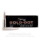 308 - 150 Grain SP - Speer Gold Dot - 500 Rounds