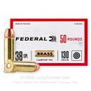 38 Special - 130 Grain FMJ - Federal Champion - 1000 Rounds