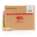308 - 168 Grain HPBT - American Quality Ammunition - 250 Rounds