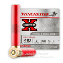 410 Ga - 3" - #6 Shot - 3/4 oz - Upland & Small Game - Winchester High Brass Super-X - 250 Rounds