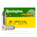 38 Special - 158 Grain LRN - Remington Performance WheelGun - 50 Rounds