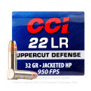 22 LR - 32 Grain JHP - CCI Uppercut - 5000 Rounds
