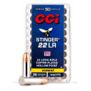 22 LR - 32 Grain CPHP - CCI Stinger - 5000 Rounds