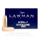 38 Special - +P 158 Grain TMJ - Speer Lawman Clean-Fire - 1000 Rounds