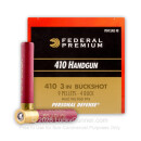 410 Bore - 3" - #4 Buckshot - Federal Handgun - 200 Rounds