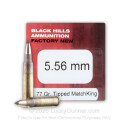 5.56x45 - 77 Grain TMK - Black Hills - 500 Rounds