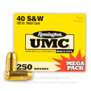 40 S&W - 165 gr MC - Remington UMC - 1000 Rounds