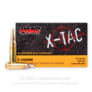 5.56x45 - 55 Grain FMJBT - PMC X-TAC - 1000 Rounds