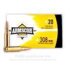 308 - 147 gr FMJ- Armscor - 200 Rounds