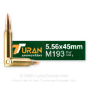 5.56x45 - 55 Grain FMJ - Turan - 750 Rounds