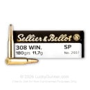 308 - 180 gr SP - Sellier & Bellot - 500 Rounds