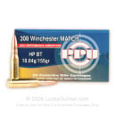 308 - 155 Grain HPBT - Prvi Partizan Match - 200 Rounds