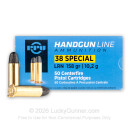 38 Special - 158 gr LRN - Prvi Partizan - 500 Rounds
