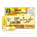 20 ga - 2-3/4" #1 Buck - Rio - 250 Rounds