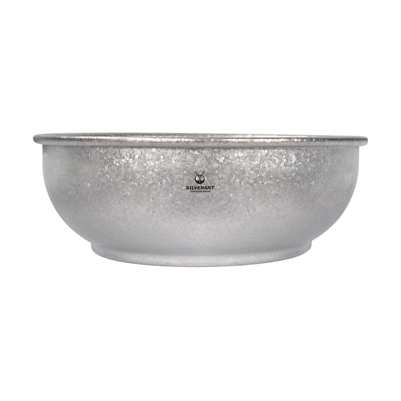 Titanium Camping Bowl - Crystallized Finish - Large - 800ml/27.05 fl oz