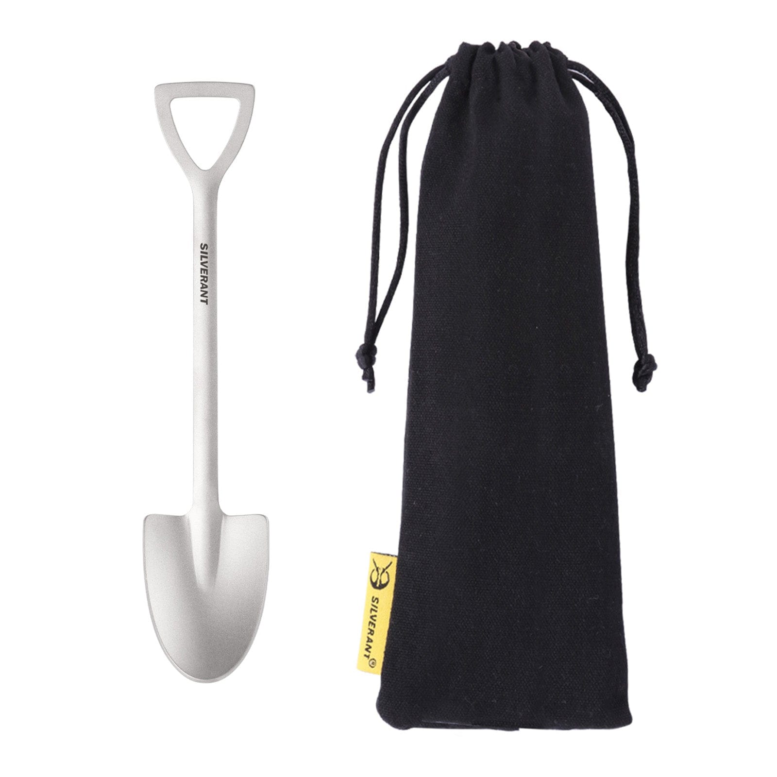 Titanium Square & Spade Shovel Cutlery Utensils - Shovel Utensil