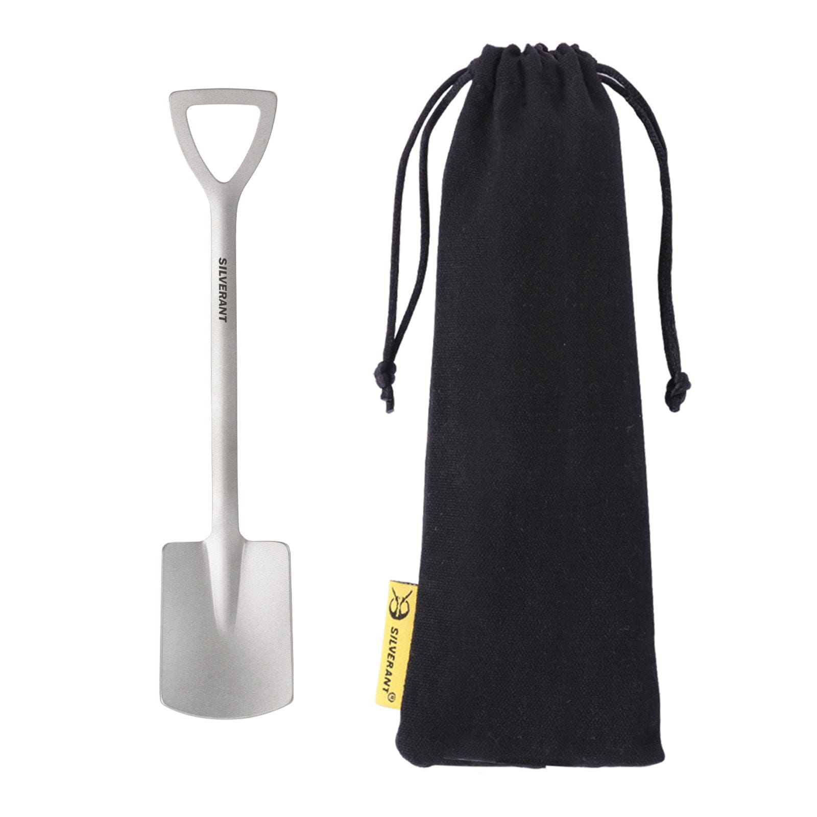 Titanium Square & Spade Shovel Cutlery Utensils - Square Utensil