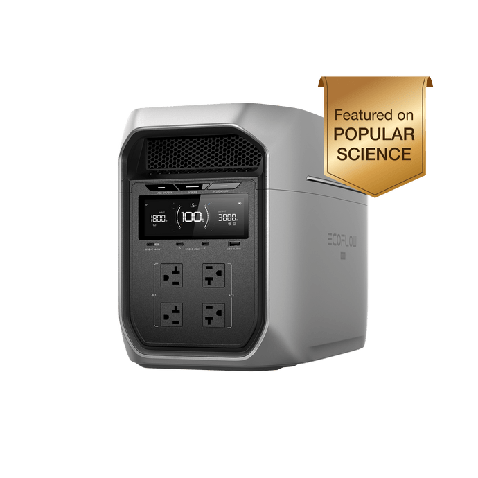 DELTA 3 Max Plus (2048Wh) + 800W Alternator Charger