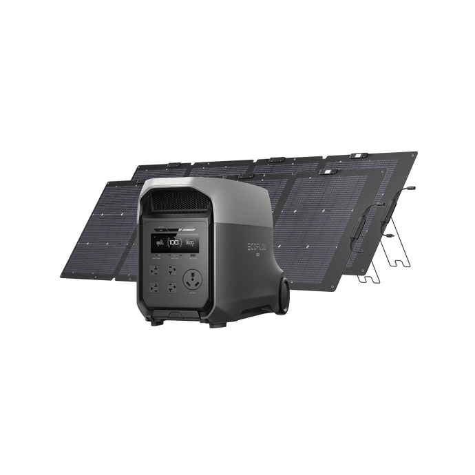 EcoFlow DELTA 3 Ultra Solar Generator (3072Wh)