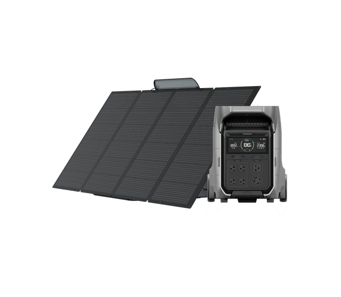 EcoFlow DELTA Pro 3 Solar Generator (PV400W)