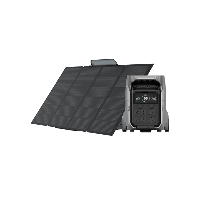 EcoFlow DELTA Pro 3 Solar Generator (PV400W)