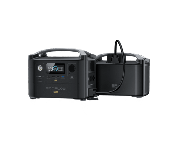 EcoFlow RIVER Pro + EcoFlow RIVER Pro Extra Battery