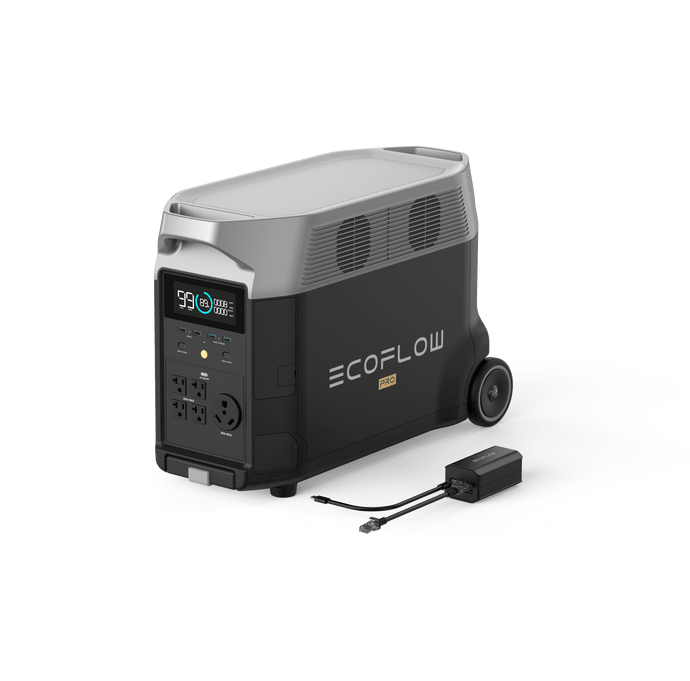 Portable RV & EV Power with EcoFlow DELTA Pro: EcoFlow DELTA Pro + Grounding Adapter