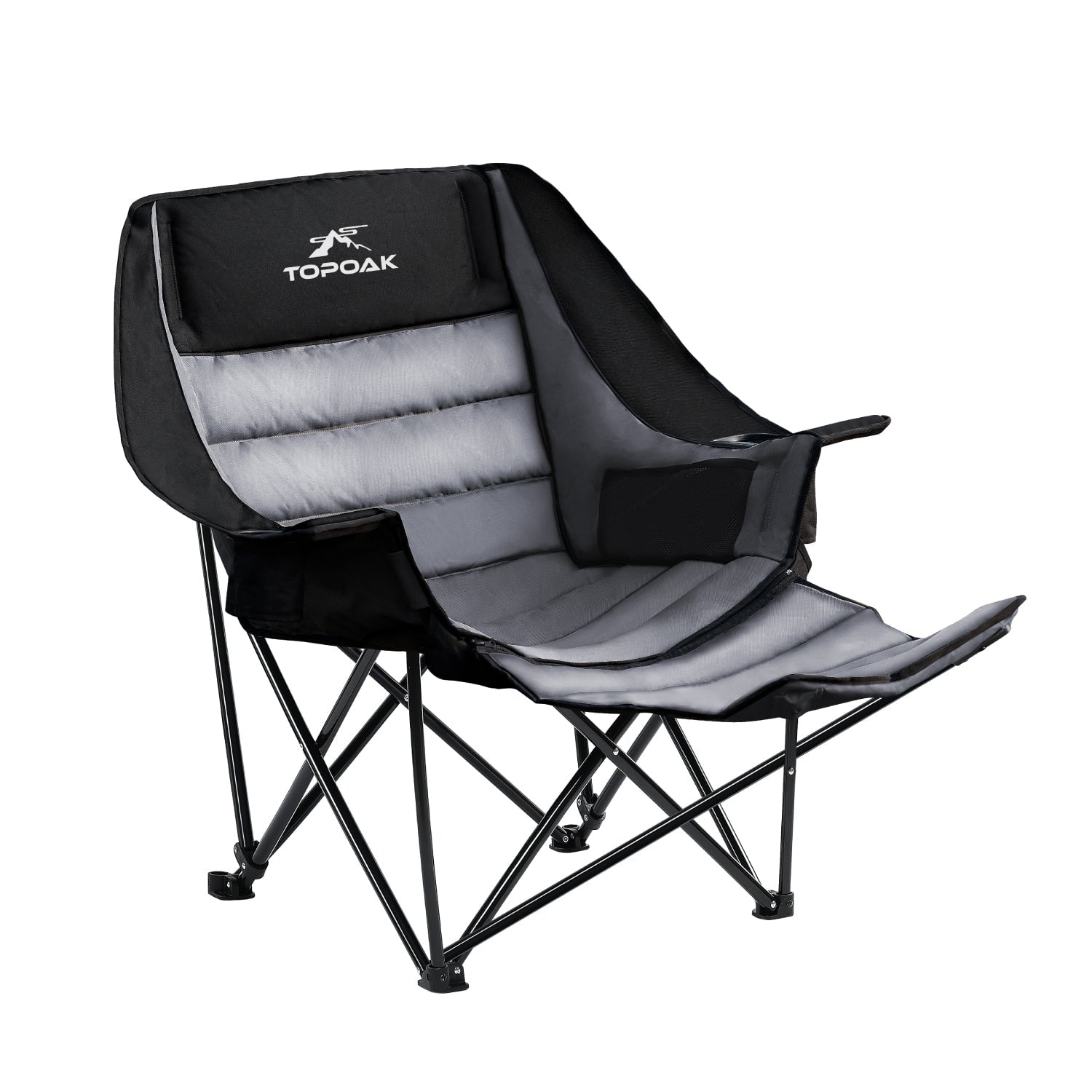 Heavy-Duty Padded Camping Chair