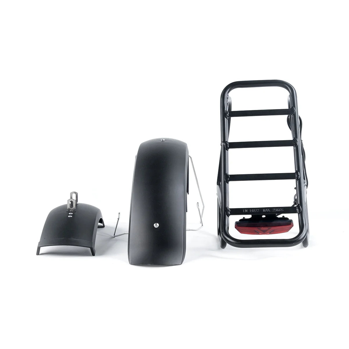 Rear Rack & Fenders Kit for Lacros Ebikes(with Brake Light)