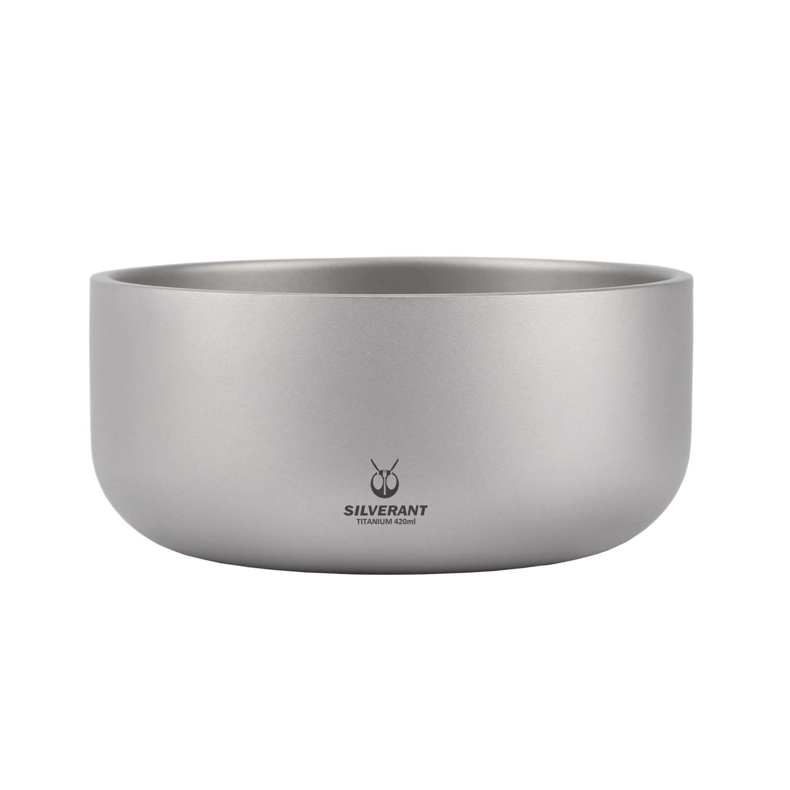 Titanium Backcountry Double-Wall Bowl - Large - 420ml/14.2fl oz