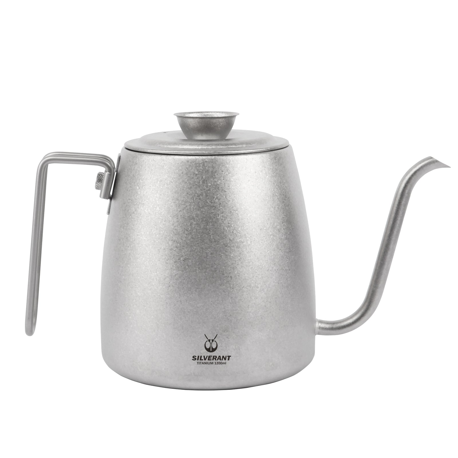 Titanium Pour Over Kettle 1200ml/42.2 fl oz & 950ml/33.4 fl oz - 1200ml/42.2 fl oz - Crystallized