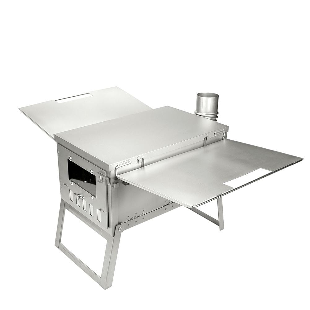 Ultralight Titanium Large Foldable Wood Burning Stove
