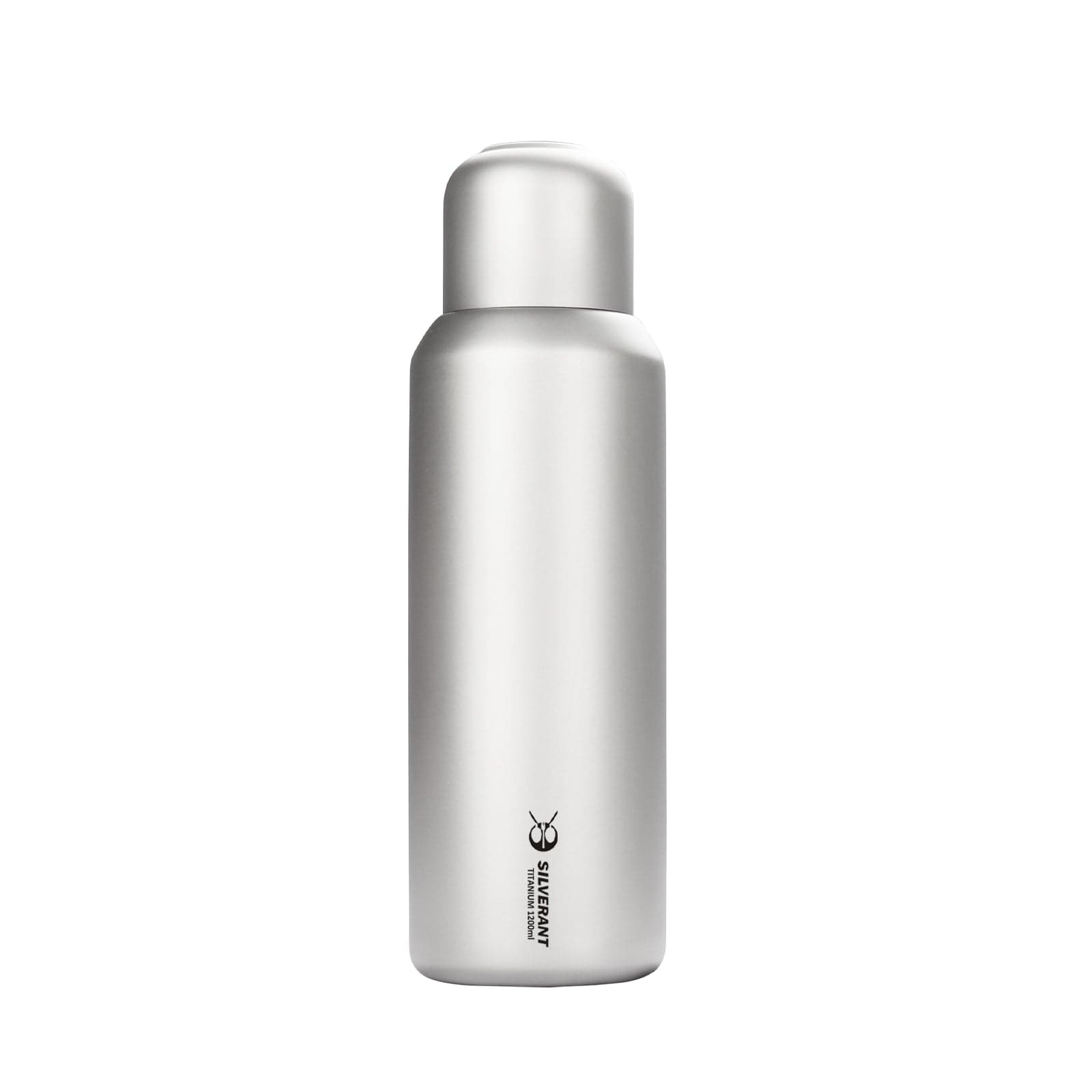 Large Titanium Water Bottle With Titanium Cup - 1200ml/42.2 fl oz