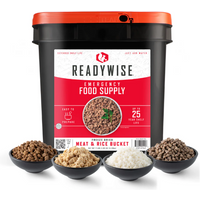 Meat & Rice Emergency Food Bucket by Wise Company
