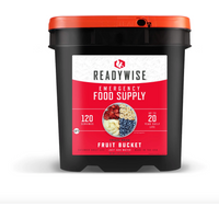 Fruit Mix 120 Serving Emergency Food Bucket by Wise Company