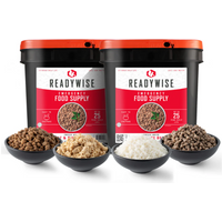 Meat & Rice Emergency Food Bucket by Wise Company