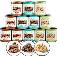 3 Protein Mixed Canned Meat By Survival Fresh Food